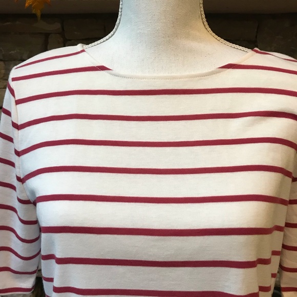 NWT Ann Taylor LOFT Striped Top Size Medium - Picture 2 of 8